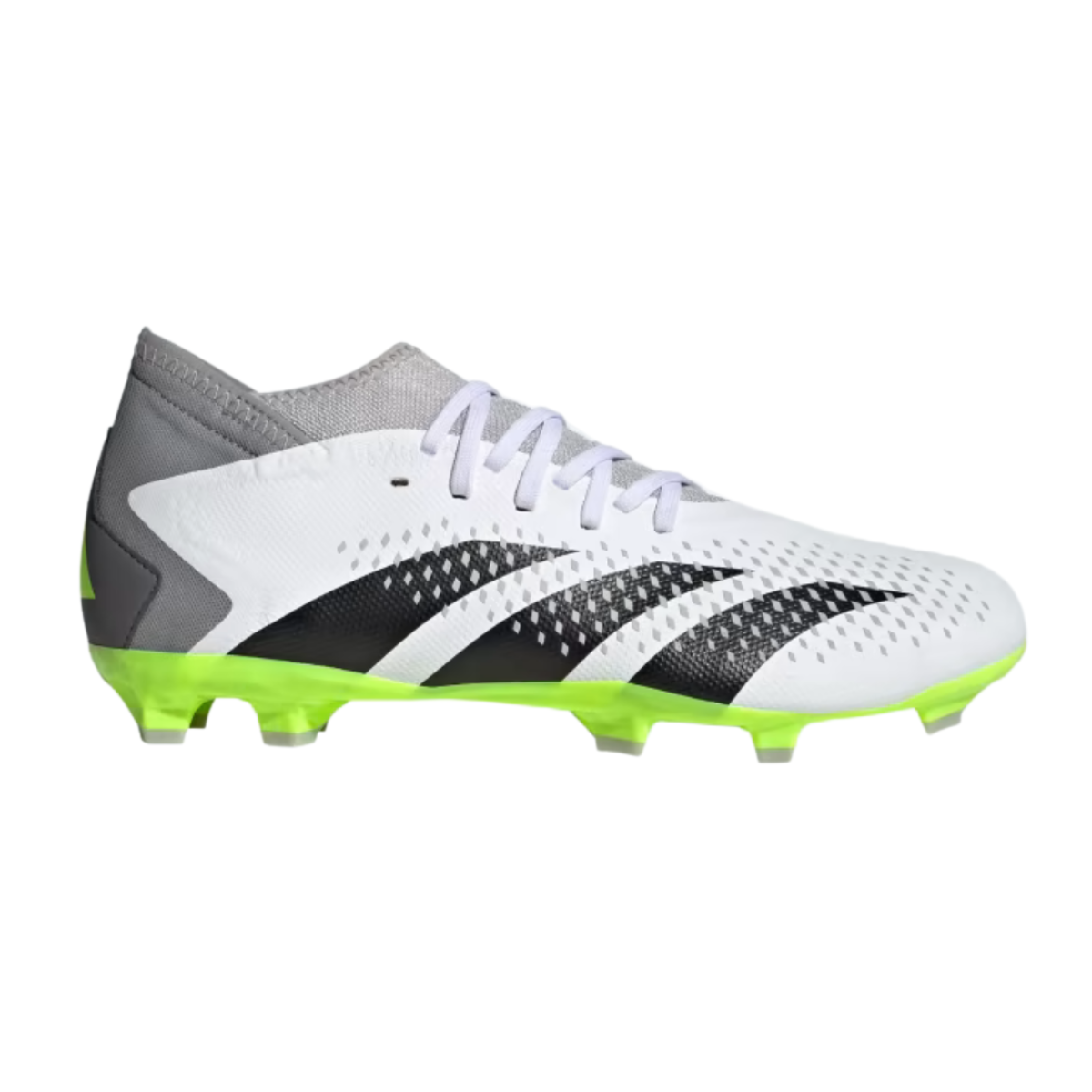 Tenis Adidas Predator Accuracy .3 FG Para Futbol - GZ0024 Blanco/Verde