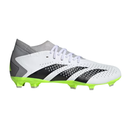Tenis Adidas Predator Accuracy .3 FG Para Futbol - GZ0024 Blanco/Verde
