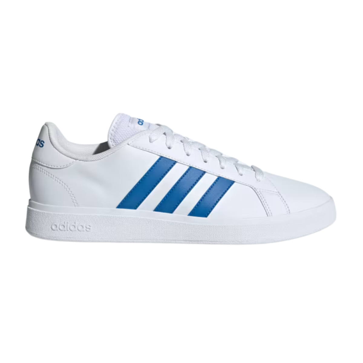 Tenis Adidas Grand Court TD Unisex - ID3022  Blanco/Azul