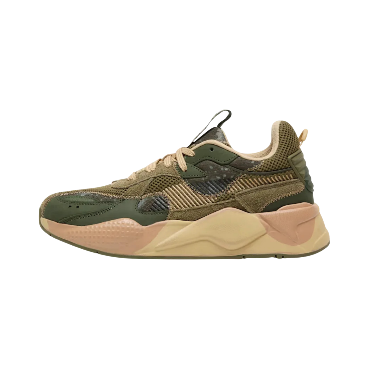 Tenis Puma Rs X Rain Map Hombre - 40209401 Verdes Casuales