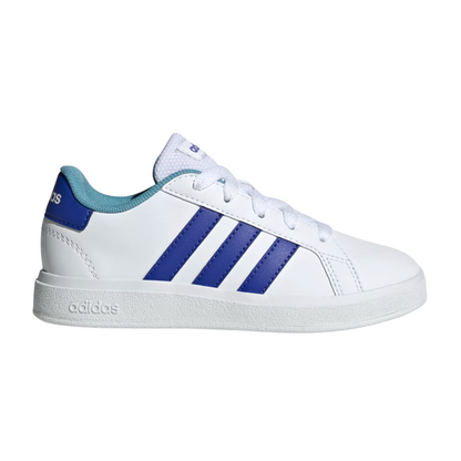 Tenis Adidas Grand Court 2.0 K- HP8908 Blanco/Azul Unisex