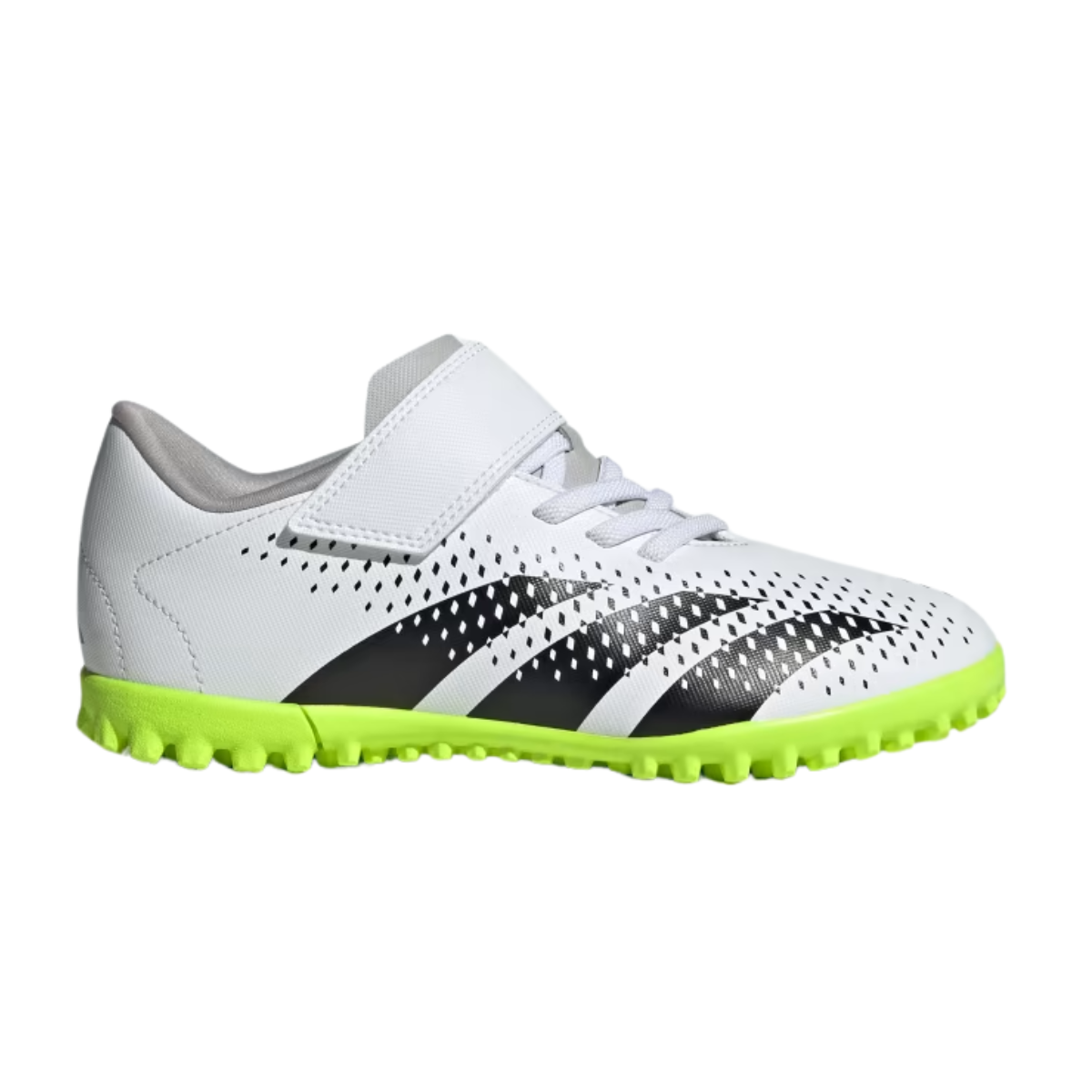 Tenis Adidas Predator Accuracy.4 H&L TF JR - IE9442 Blanco/Verde