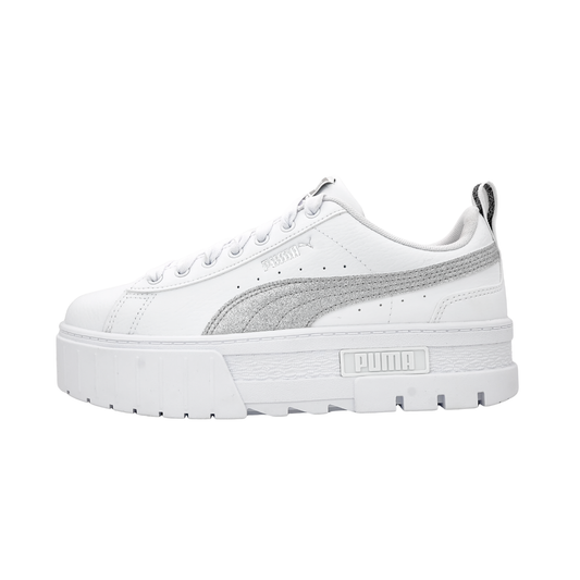 Tenis Puma Mayze Glitter Chunky Mujer - 38621601 Blancos Cómodos Plataforma