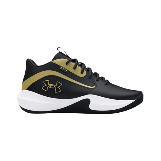 Tenis Under Armour Lockdown 7 Básquetbol Hombre - 3028512001 Negro  Bota