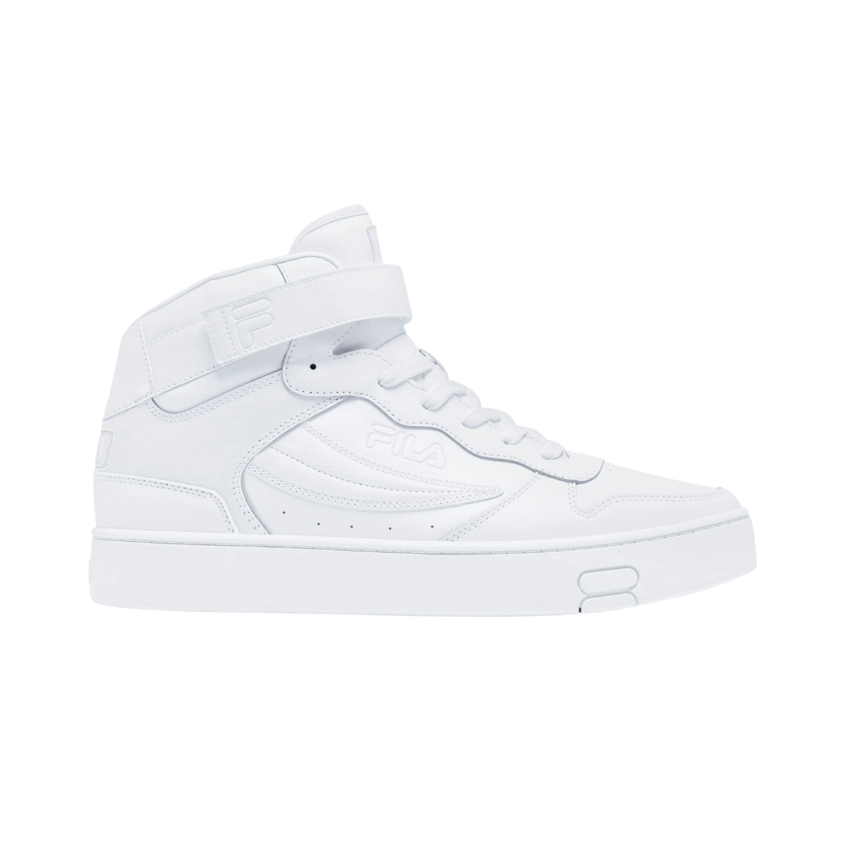Tenis Fila Mgx 100 Mid Unisex - 5cm01687100 Blancos De Bota