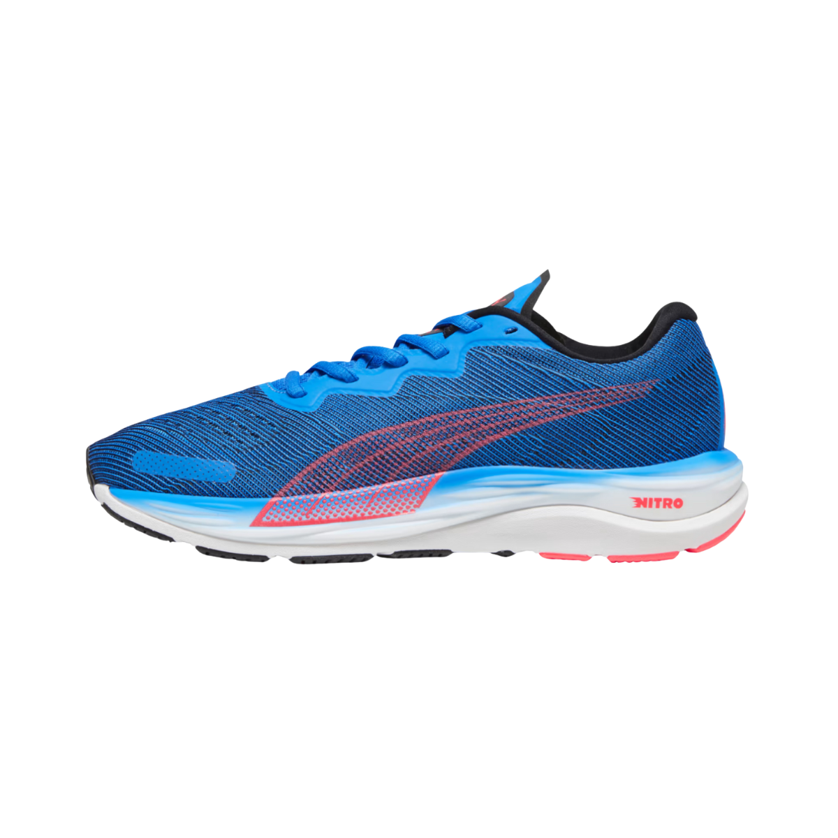 Tenis Puma Velocity Nitro 2 0625 Hombre - 19533719 Azul Running