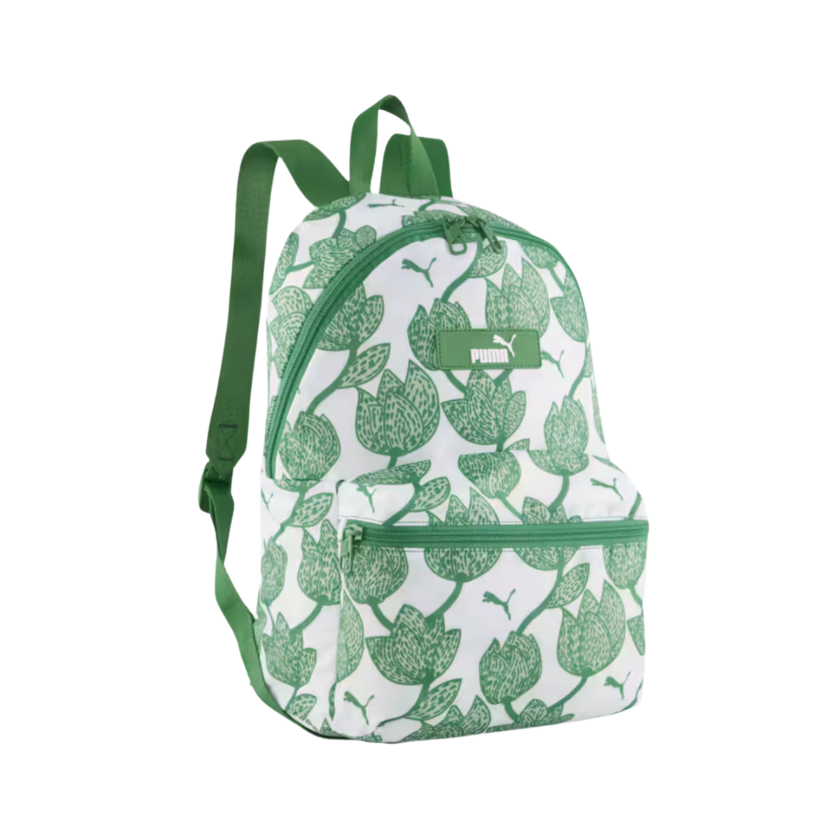 Mochila Puma Core Pop Backpack Casual - 07985505 Blanco/Estampado