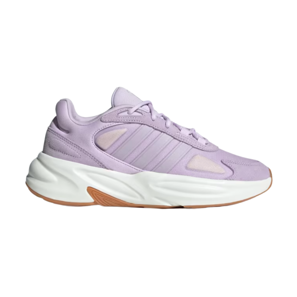 Tenis Adidas Ozelle Cloudfoam Para Mujer - IG5993 Lila/Blanco