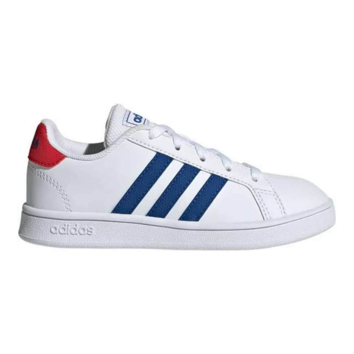 Tenis Adidas Grand Court K- GX5742 Blanco/Azul