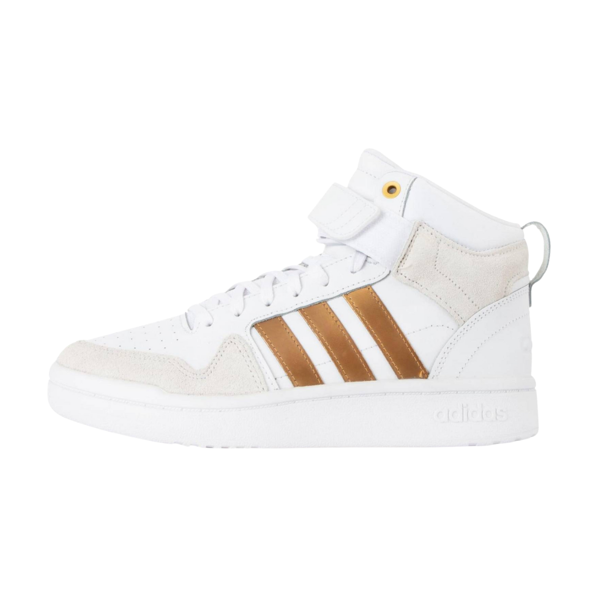 Tenis Adidas Postmove Mid Uni sex- HO6137 Blanco/Dorado