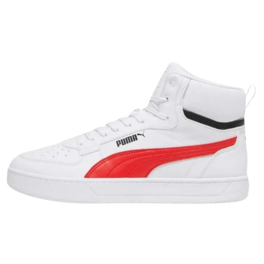 Tenis Puma Caven 2.0 Mid Unisex - 39229106 Blanco / Rojo