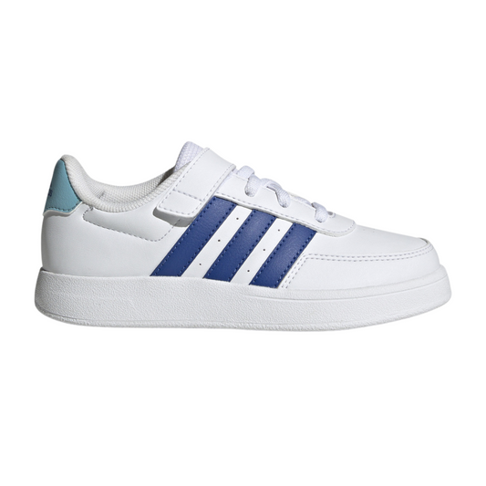 Tenis Adidas Breaknet 2.0 EL K Infantil- IG9810 Blanco/Azul