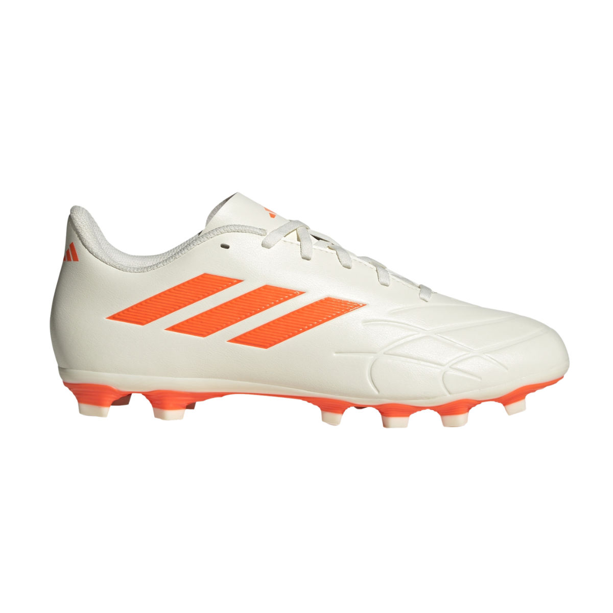 Tenis Adidas Copa Pure.4 FxG Para Futbol - GY9082 Beige/Naranja