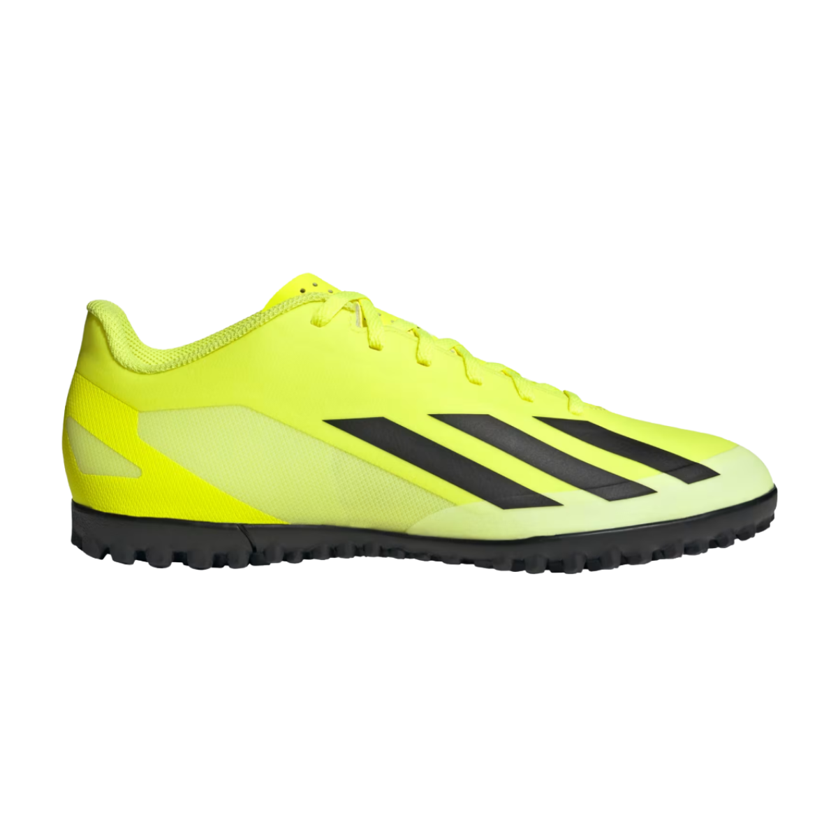 Tenis Adidas Xcrazyfast Club TF Para Futbol - IF0723 Amarillo Fosforescente