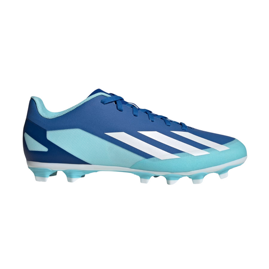 Tenis Adidas X Crazyfast.4 FxG Para Futbol - GY7431  Azul/Blanco