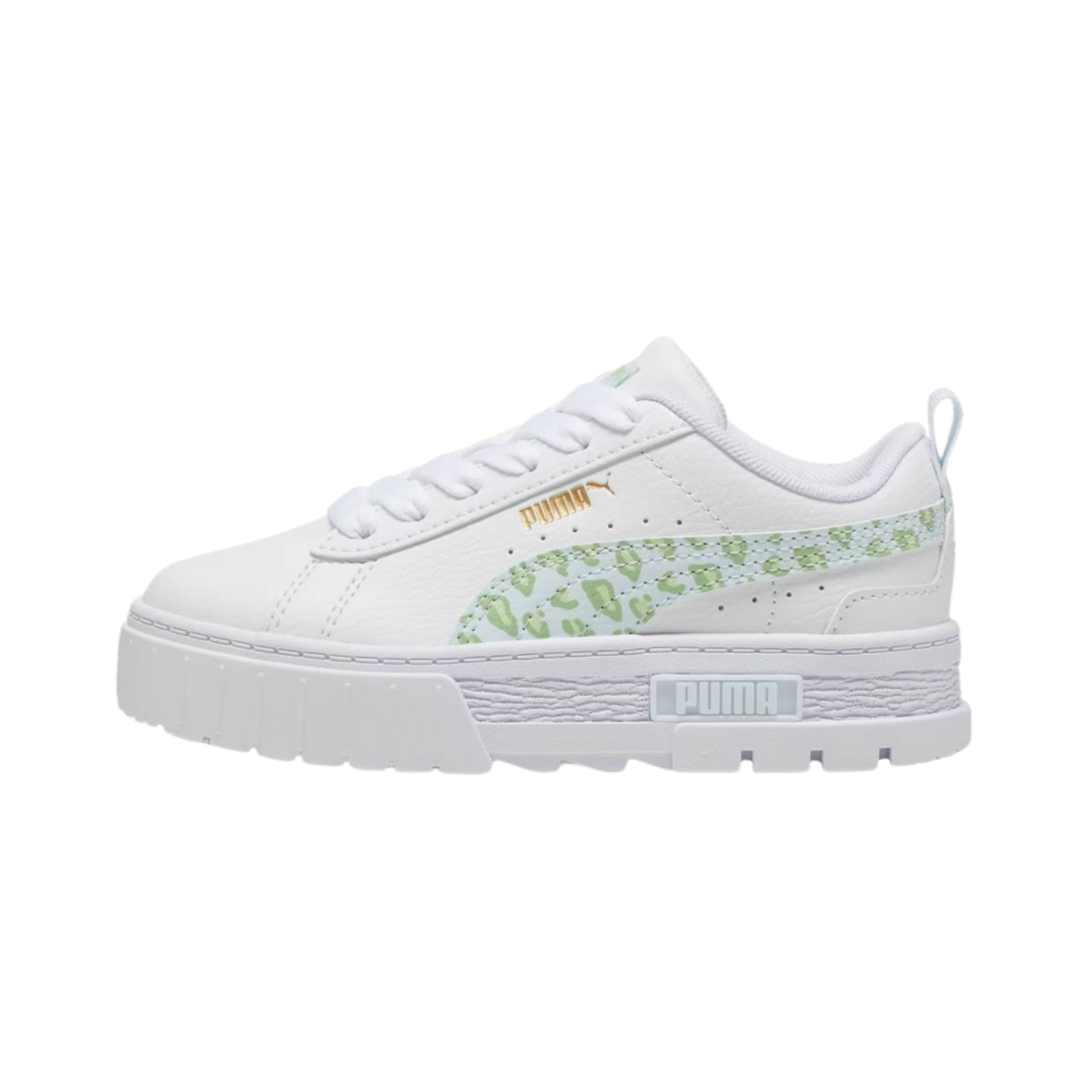 Tenis Puma Mayze Wild Plataforma Mujer - 38569609 Blanco Chunky Animal Print