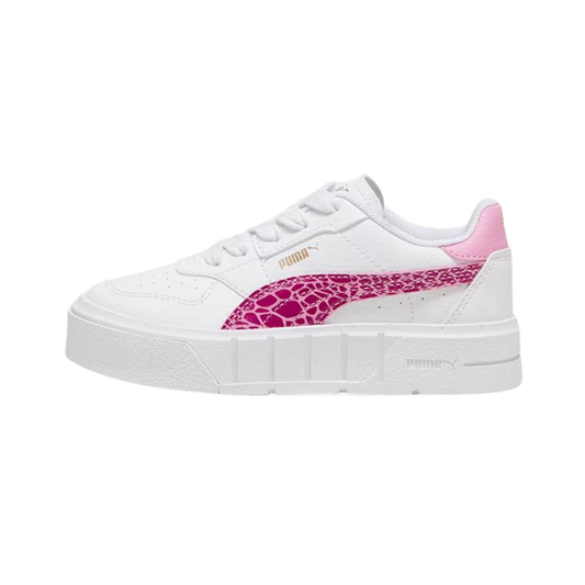 Tenis Puma Cali Court Animal Print Mujer - 39556103 Blanco / Rosa