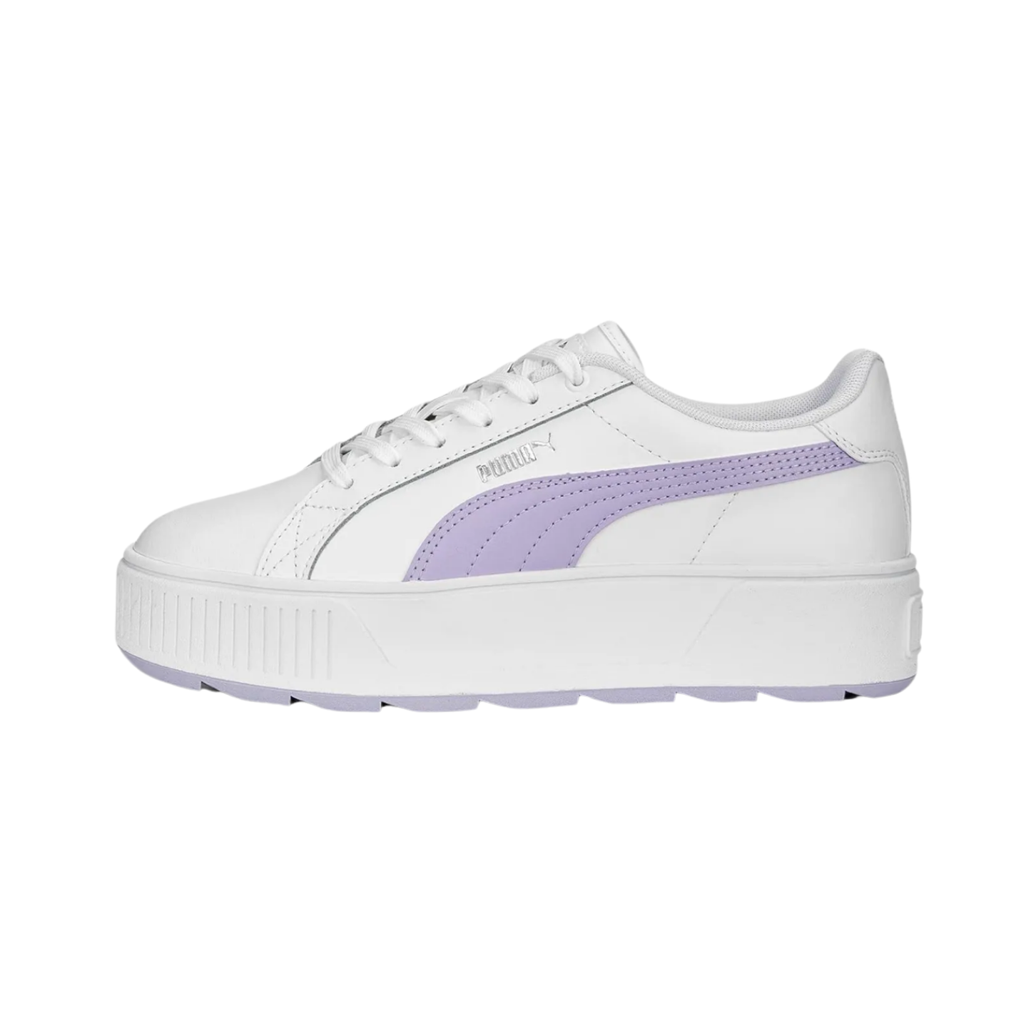 Tenis Puma Karmen L Plataforma Mujer - 38461510 Blanco / Lila