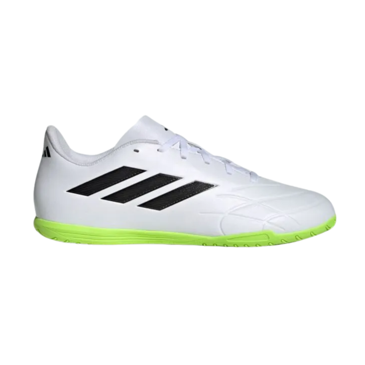 Tenis Adidas Copa Pure.4 IN  Para Futbol - GZ2537 Blanco/Verde