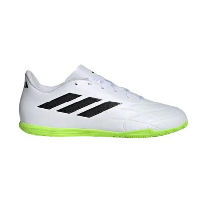 Tenis Adidas Copa Pure.4 IN  Para Futbol - GZ2537 Blanco/Verde