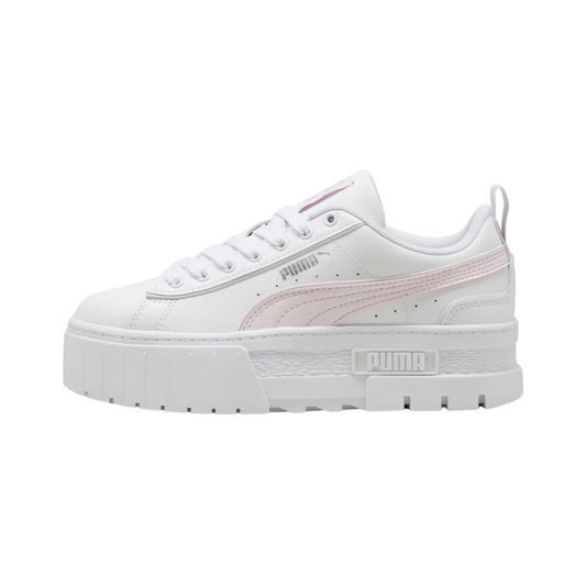 Tenis Puma Mayze Lth Plataforma Mujer - 39666402 Blanco Chunky Moda