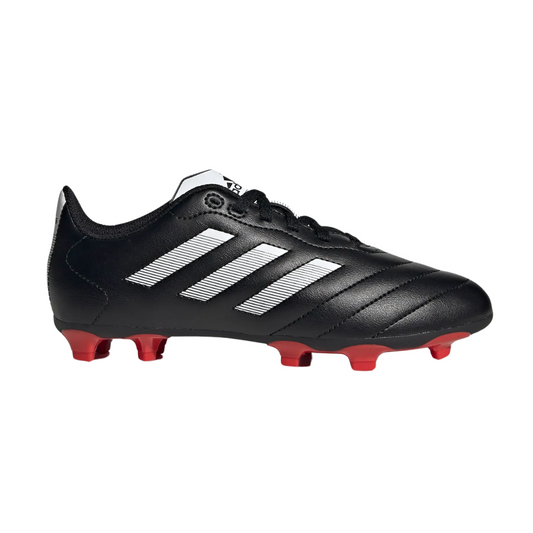 Tenis Adidas Goletto VIII FG Para Futbol -GX7793 Negro/Blanco/Rojo