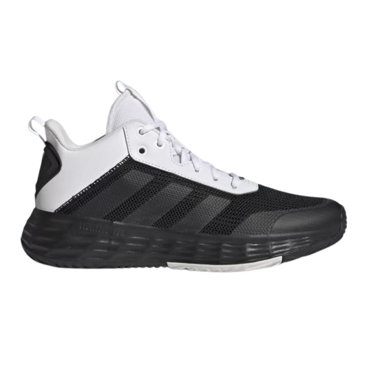 Tenis Adidas Own The Game 2.0 Para Basquet Unisex  - GY9696 Negro/Blanco