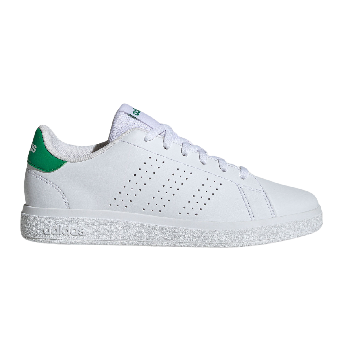 Tenis Adidas Advantage K Unisex - GY6995 Blanco/Verde