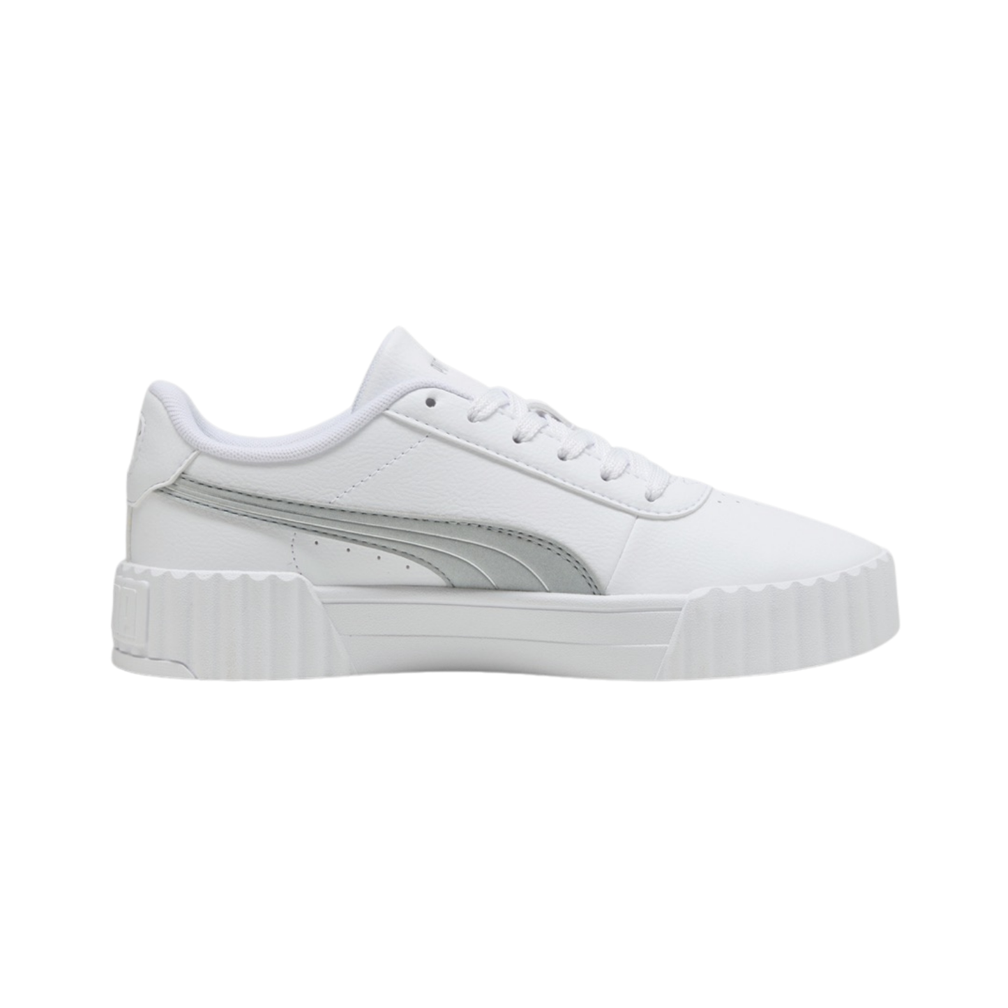 Tenis Puma Carina 3.0 Chic Mujer - 40072201 Blanco / Gris Casuales