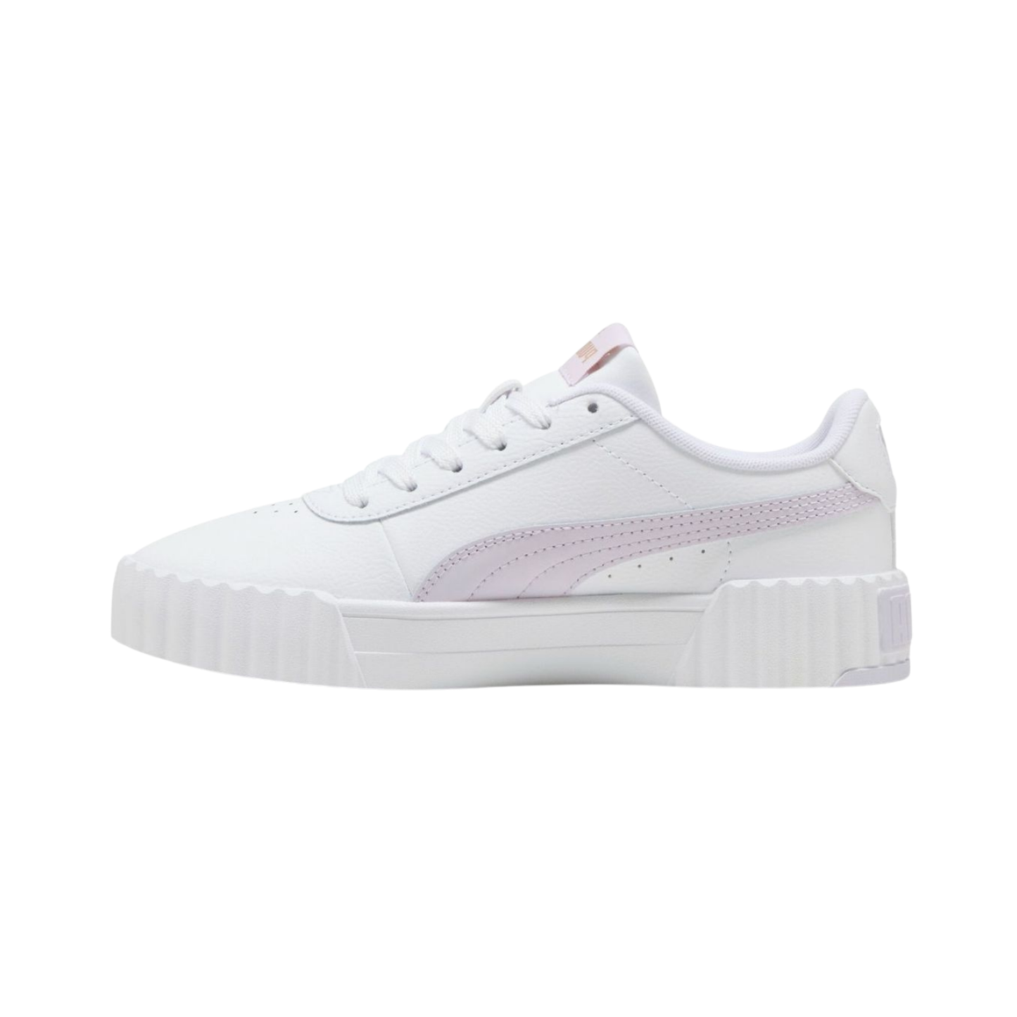 Tenis Puma Carina 3.0 Casuales Mujer - 40036511 Blanco / Lila Modernos