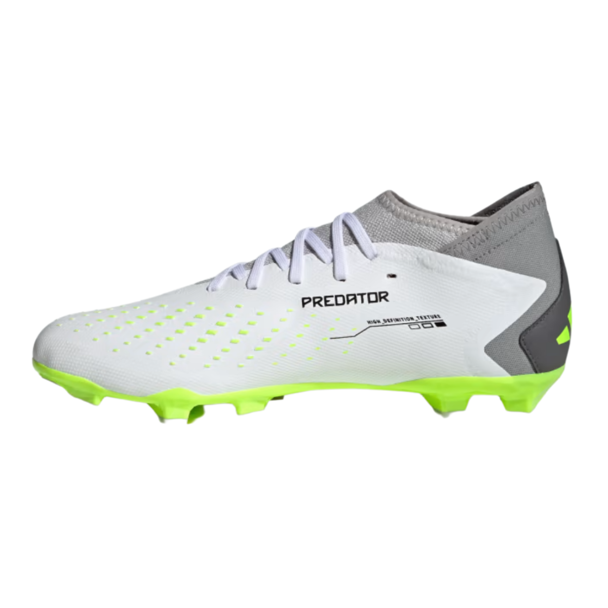 Tenis Adidas Predator Accuracy .3 FG Para Futbol - GZ0024 Blanco/Verde