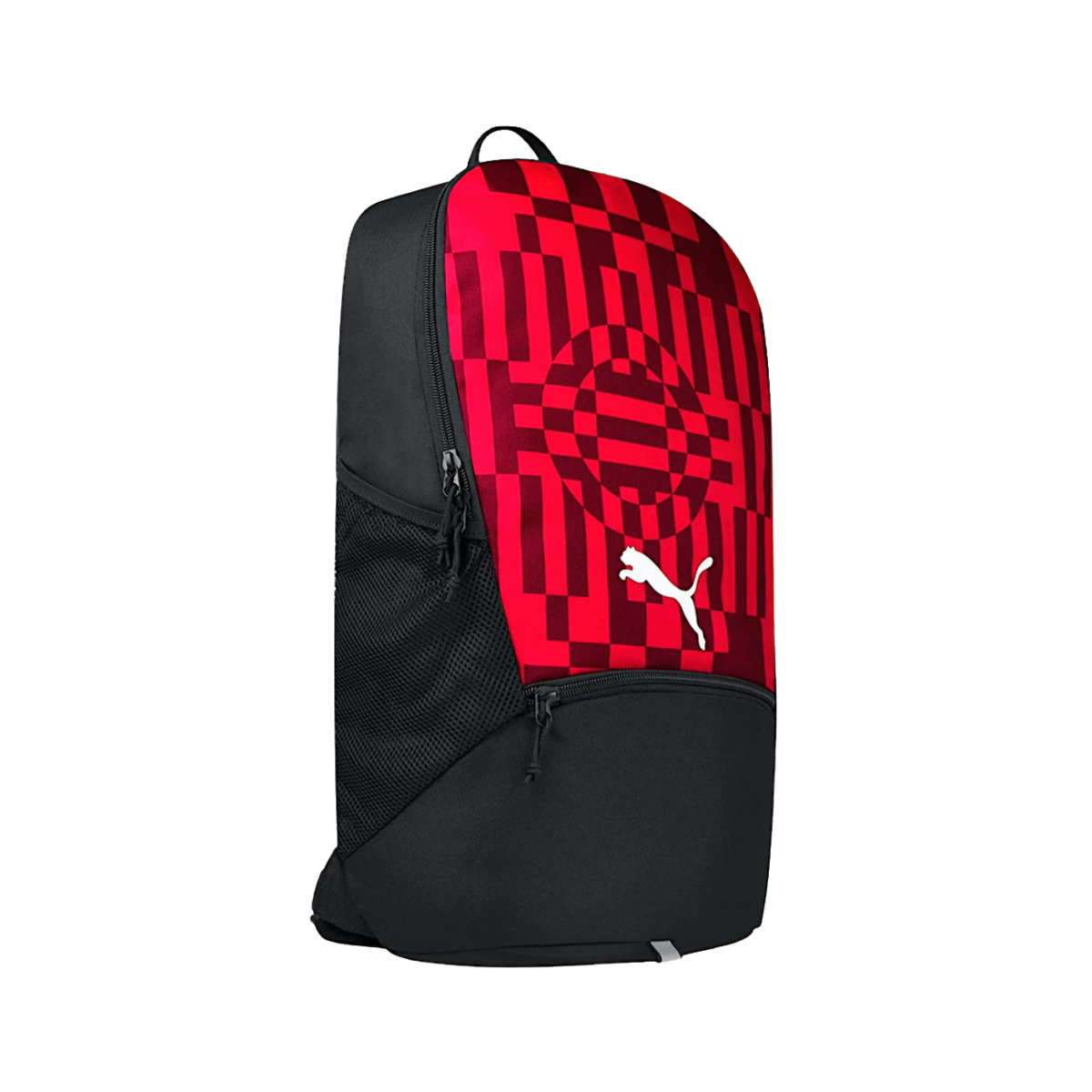 Mochila Puma Individualrise Backpack Casual Escolar Unisex - 07991101 Negro/rojo