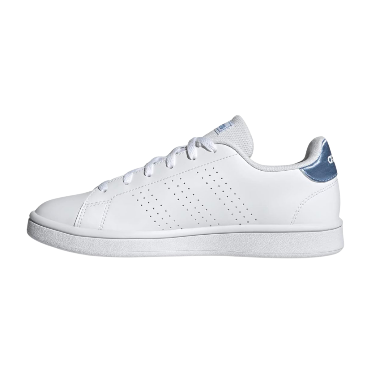 Tenis Adidas Advantage Base Unisex- HP9388 Blanco/Azul