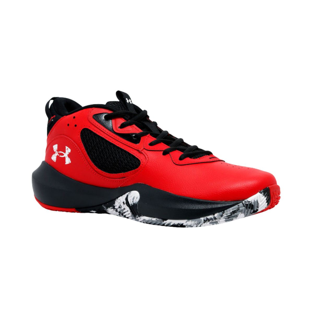 Tenis Under Armour Lockdown 6 Hombre - 3025616600 Rojos Básquetbol Cómodos Moda Urbana