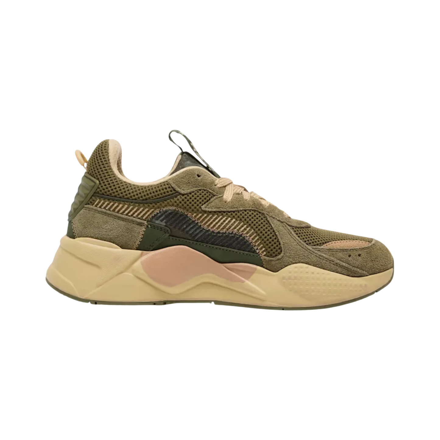Tenis Puma Rs X Rain Map Hombre - 40209401 Verdes Casuales