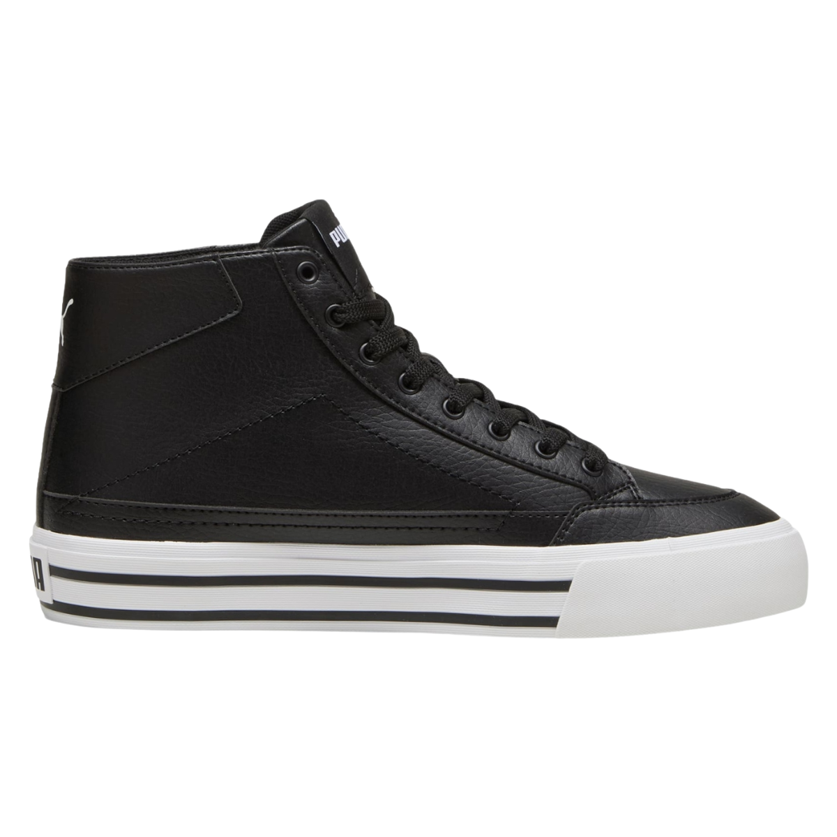 Tenis Puma Court Classic Vulc Mid Unisex - 39748201 Negros