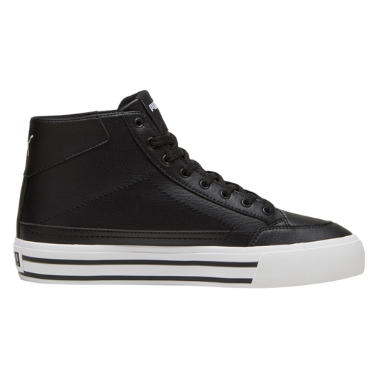 Tenis Puma Court Classic Vulc Mid Unisex - 39748201 Negros