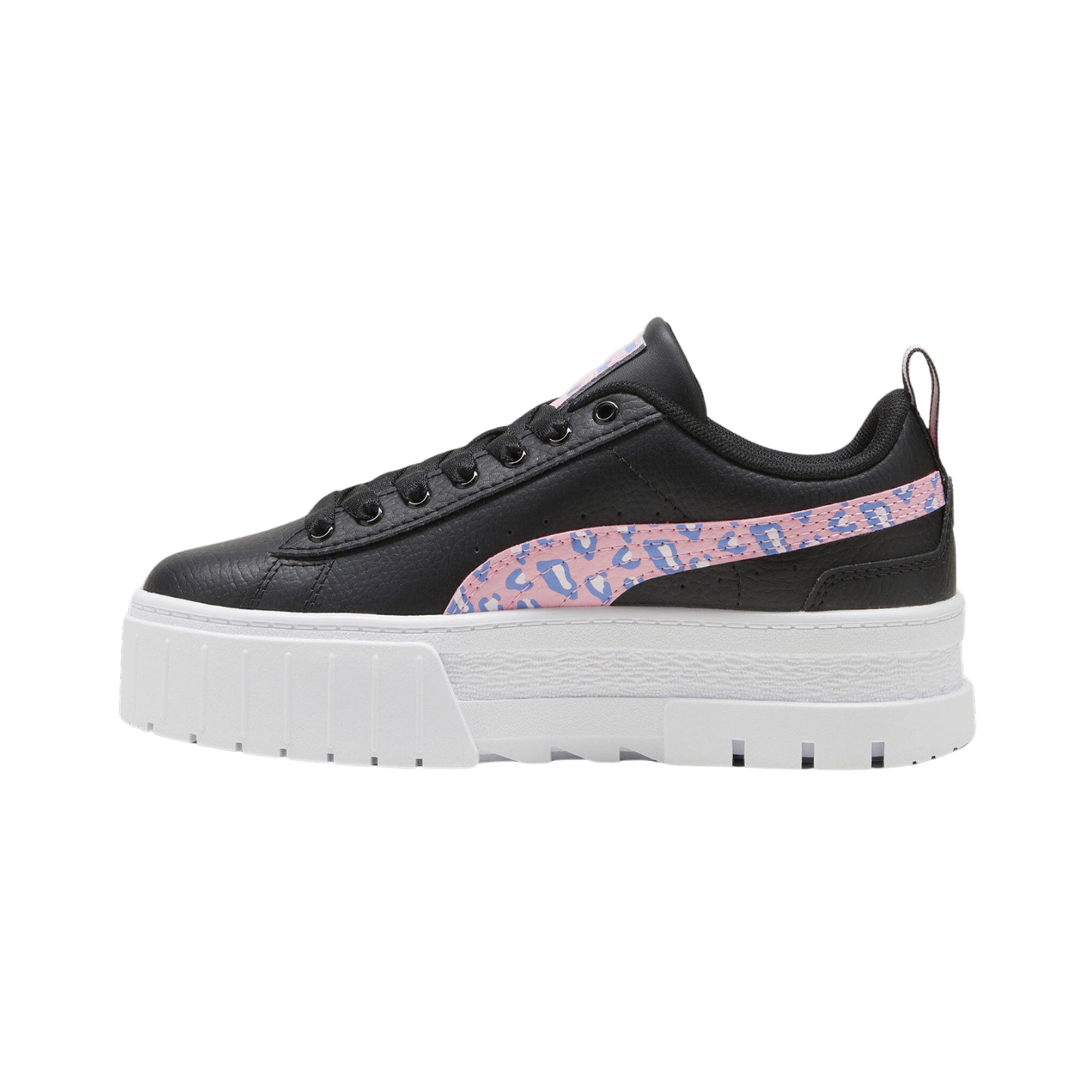 Tenis Puma Mayze Wild Chunky Mujer - 38569610 Negro / Rosa Animal Print Plataforma