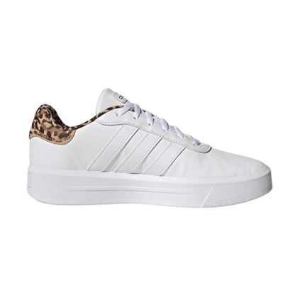 Tenis Adidas Court Plataform Para Mujer- GW9786  Blanco/Animal