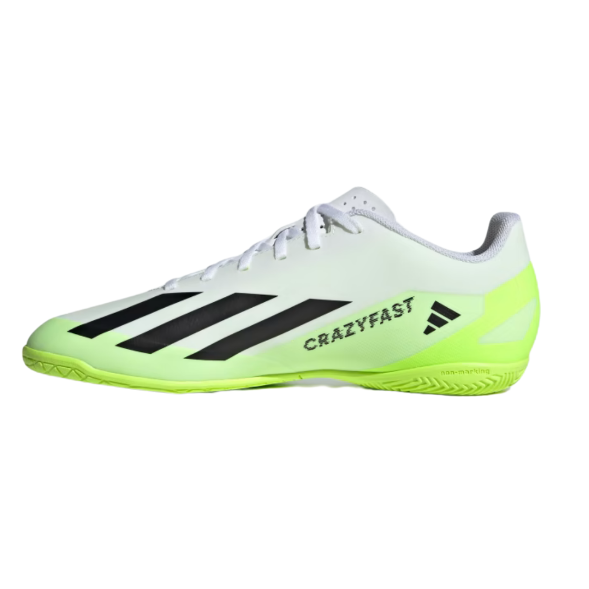 Tenis Adidas X Crazyfast .4 IN Para Futbol IE1586 - Blanco/Verde
