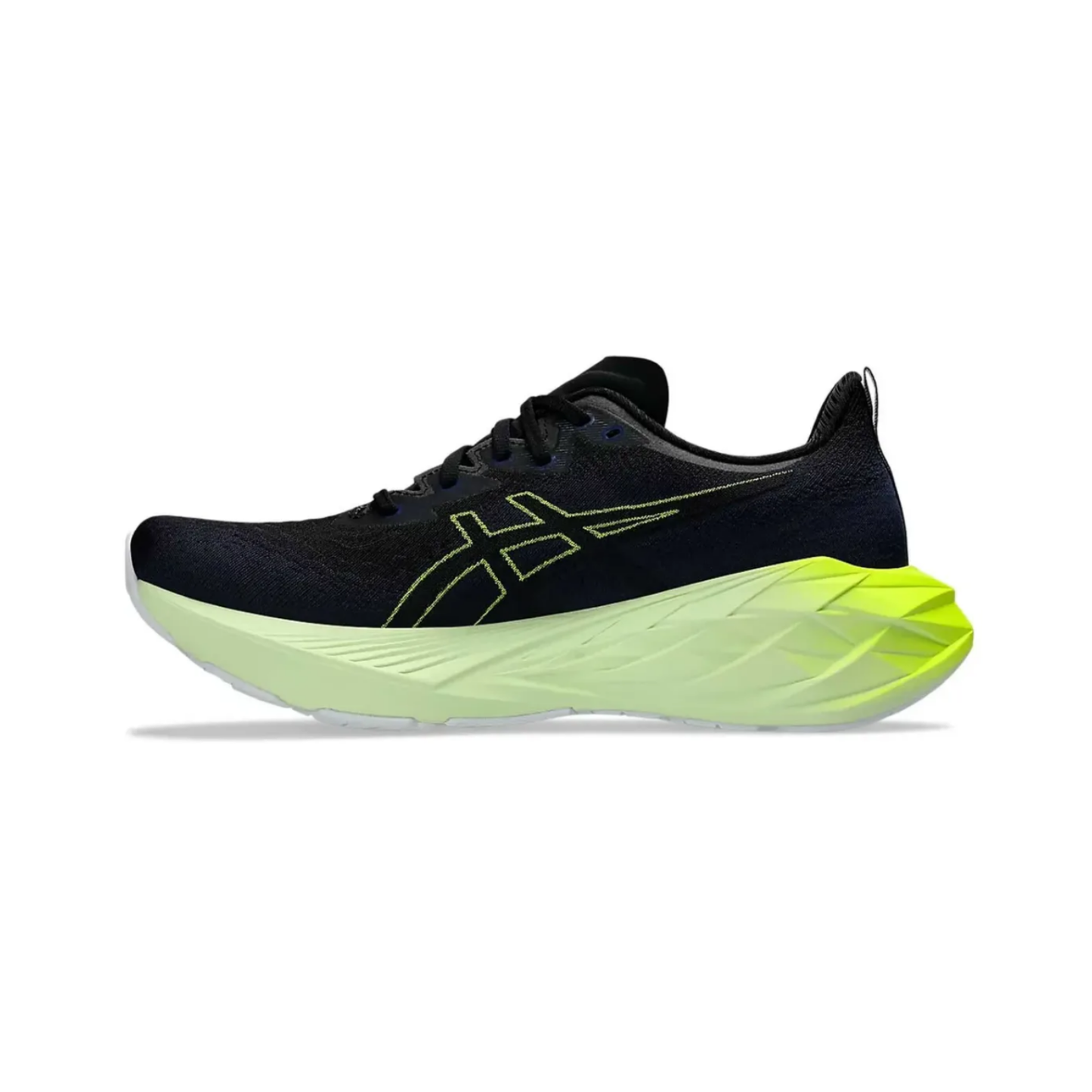 Tenis Asics Novablast 4 Running Hombre - 1011b693003 Negro / Amarillo