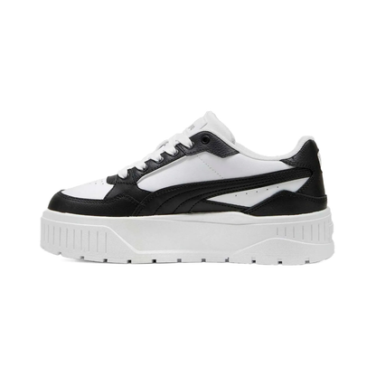 Tenis Puma Karmen Ii Idol Urbanos Mujer - 39887602 Blanco / Negro Plataforma Casual