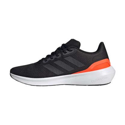 Tenis Adidas Runfalcon 3.0 Para Hombre - HP7550 Negro/Rojo