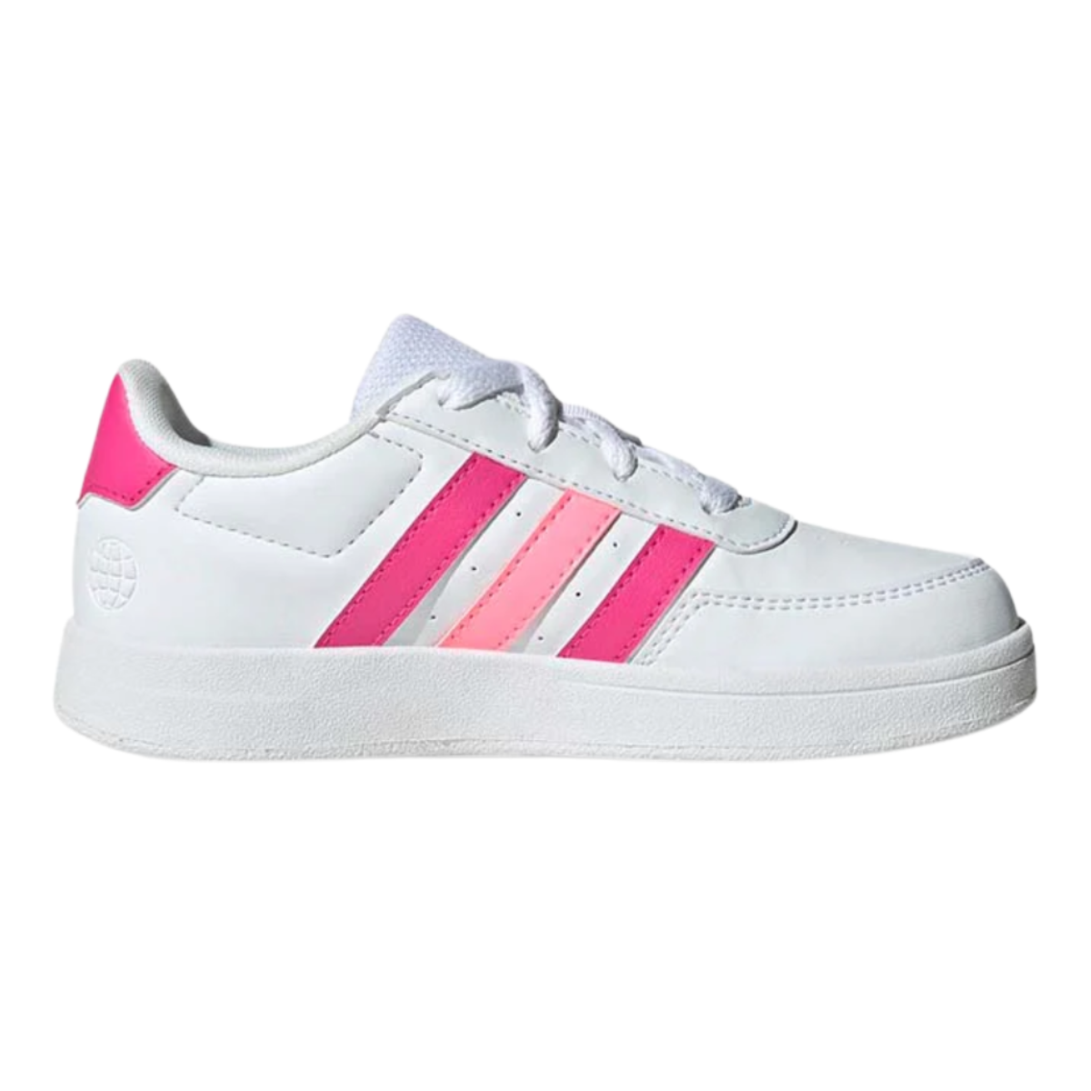 Tenis Breaknet 2.0 K Para Mujer -HP8959 Blanco/Rosa