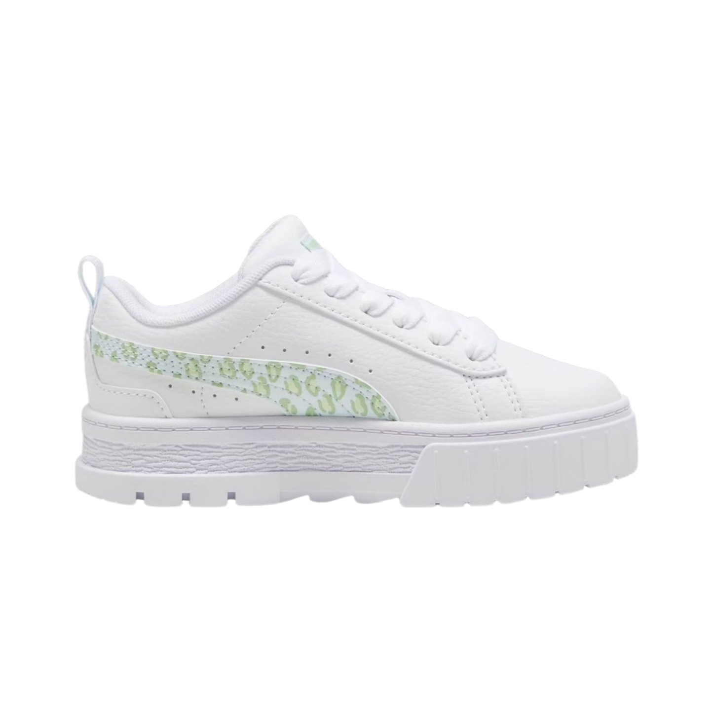 Tenis Puma Mayze Wild Plataforma Mujer - 38569609 Blanco Chunky Animal Print