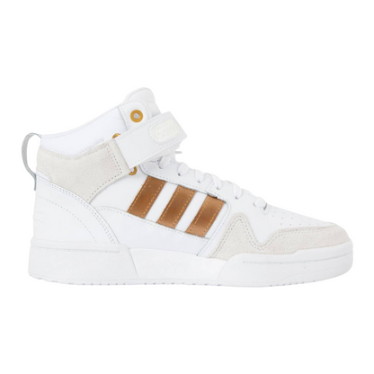 Tenis Adidas Postmove Mid Uni sex- HO6137 Blanco/Dorado