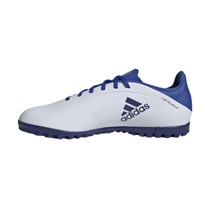 Tenis Adidas X Speedflow .4 tf Para Futbol - GW7531 Blanco /Azul