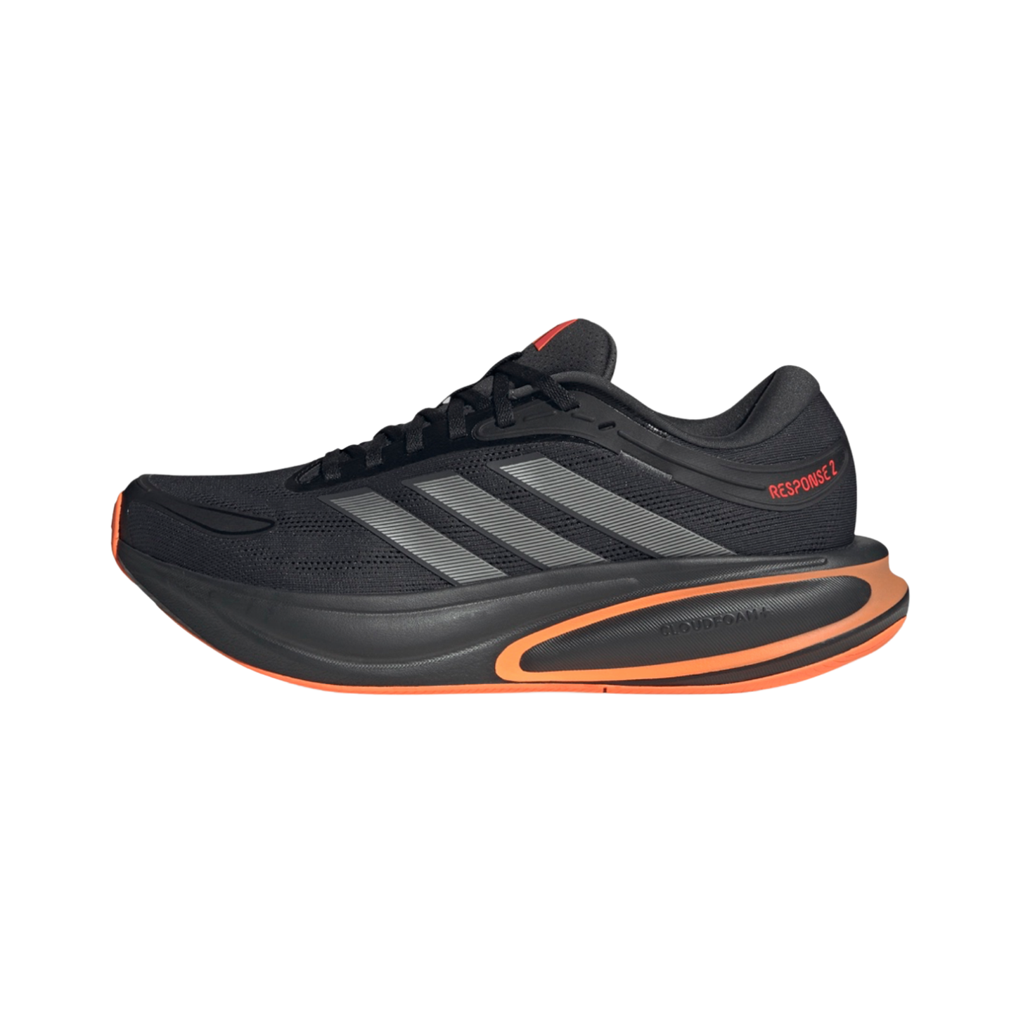 Tenis Adidas Response 2 Hombre - KJ1755 Negro Running