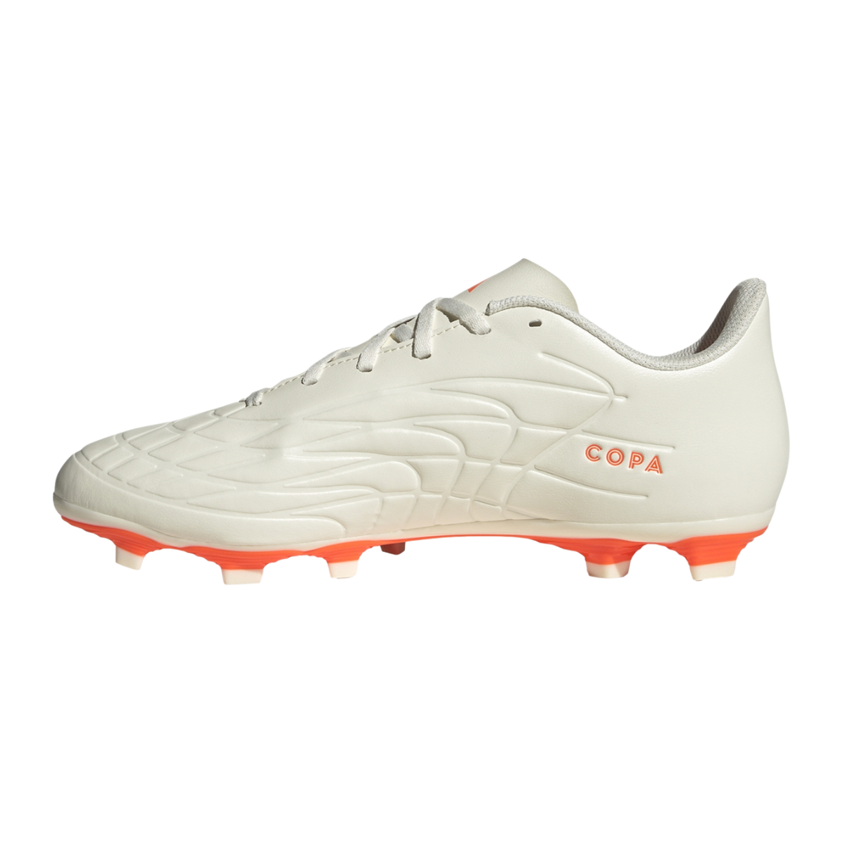 Tenis Adidas Copa Pure.4 FxG Para Futbol - GY9082 Beige/Naranja
