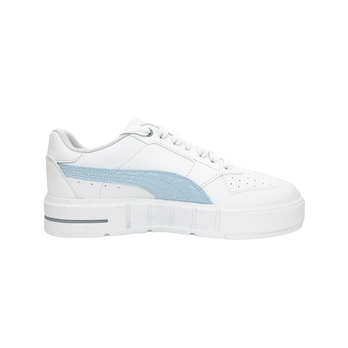 Tenis Puma Cali Court Casuales Mujer - 39871902 Blanco / Azul Plataforma